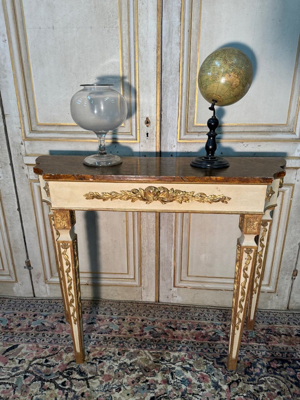Console Italienne Fin Du 19 Eme