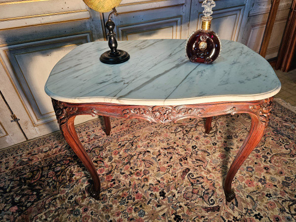 Middle Table Stil Louis XV D'époque Napoléon 3