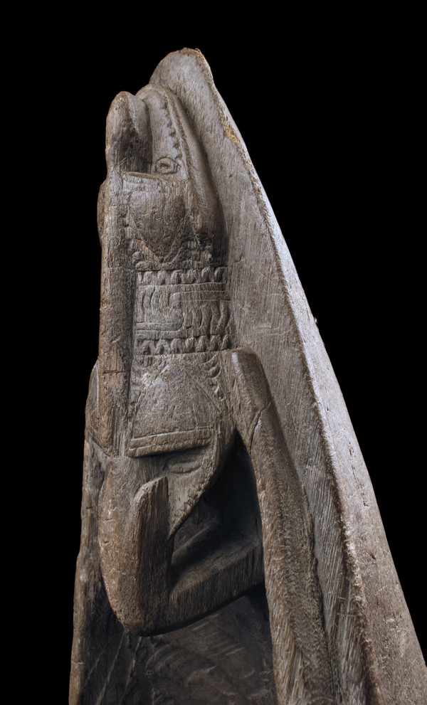 Dugout canoe, tribal art, oceanic art, sculpture, pacific art, Oceania, Melanesia