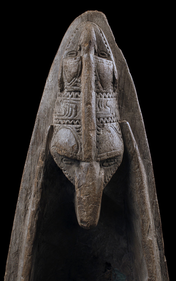 Dugout canoe, tribal art, oceanic art, sculpture, pacific art, Oceania, Melanesia