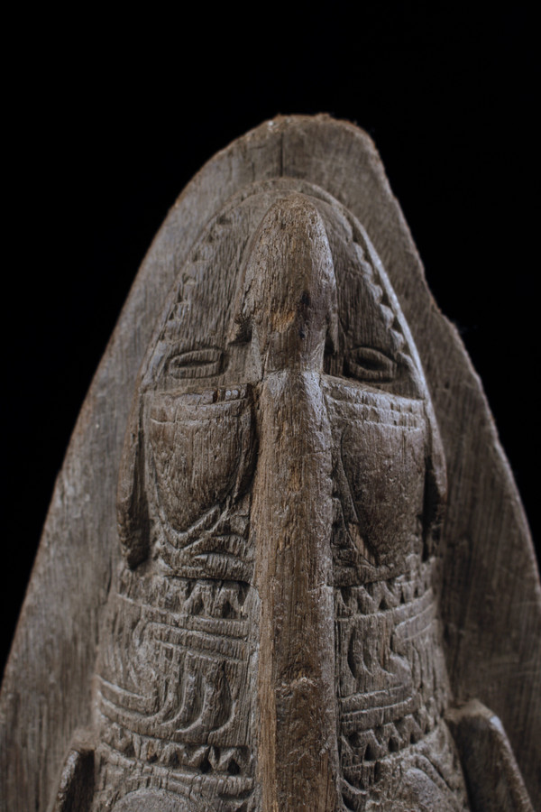 Dugout canoe, tribal art, oceanic art, sculpture, pacific art, Oceania, Melanesia
