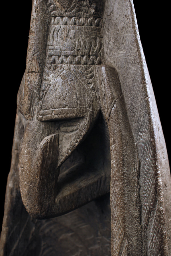 Dugout canoe, tribal art, oceanic art, sculpture, pacific art, Oceania, Melanesia