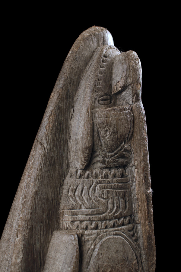 Dugout canoe, tribal art, oceanic art, sculpture, pacific art, Oceania, Melanesia