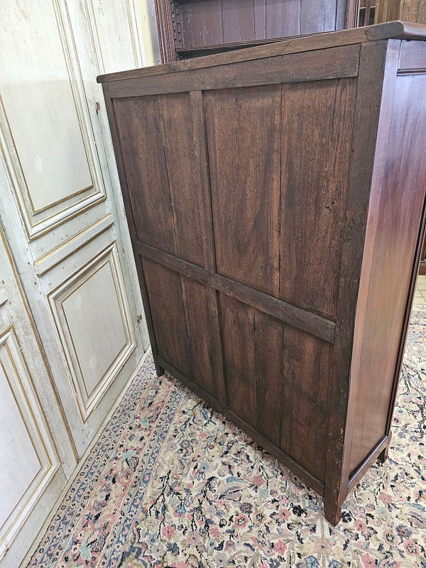 19th Century Louis XV Mahogany Bookcase
