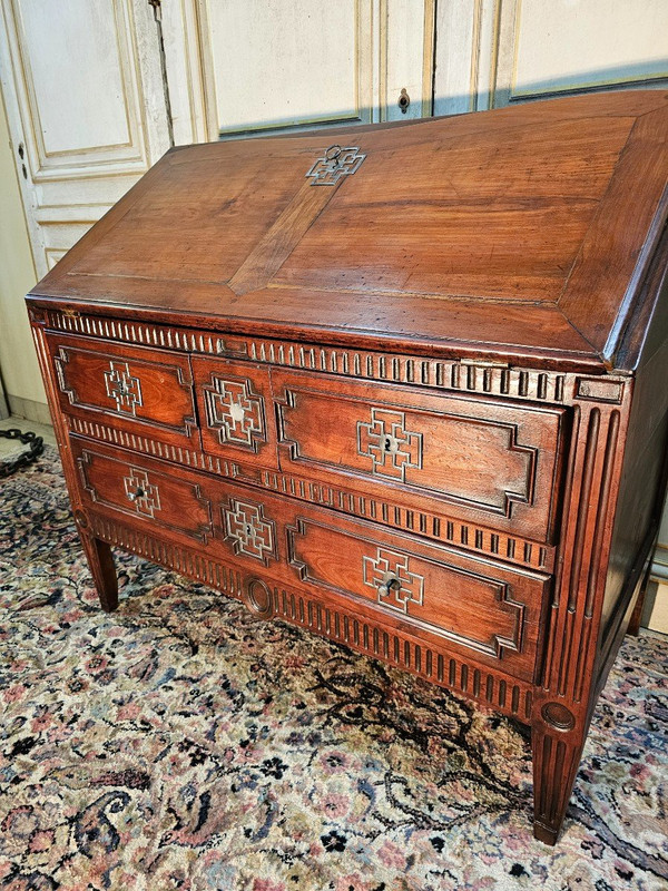 Scriban D Epoche Louis XVI 18 ème In Kirschbaum