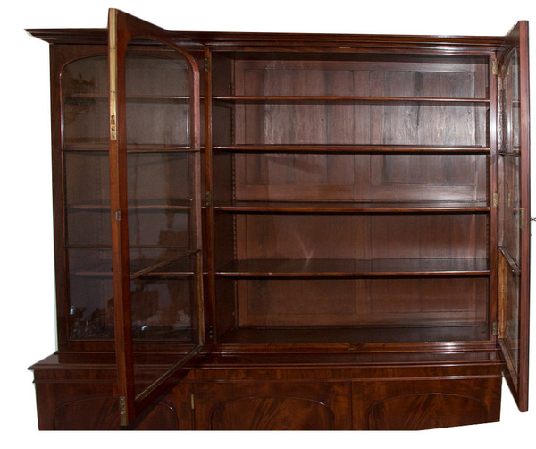  Libreria inglese in mogano M Willson Inizio XIX secolo