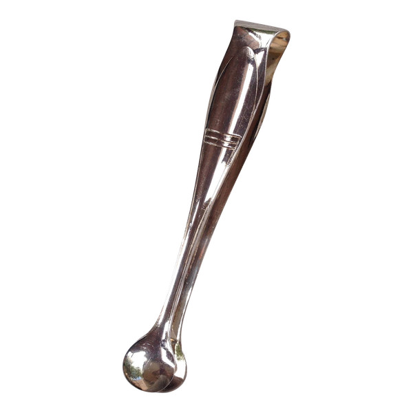 Pince à glaçons en métal argenté modèle Albi orfèvrerie Christofle