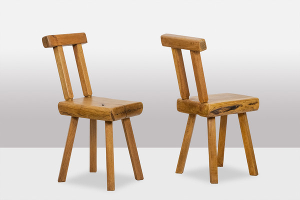 Mobichalet. Set di 10 sedie. Circa 1960. LS53302207J