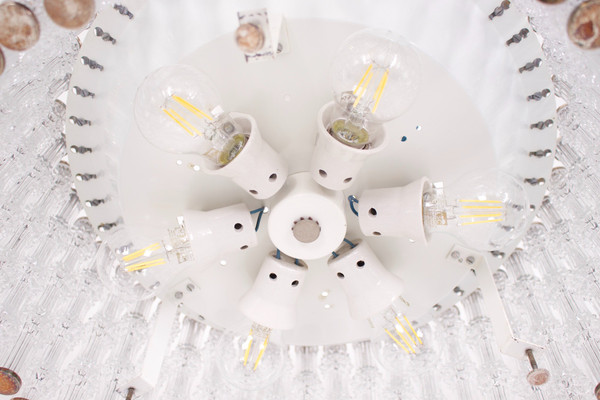 Tambour Kalmar ceiling chandelier