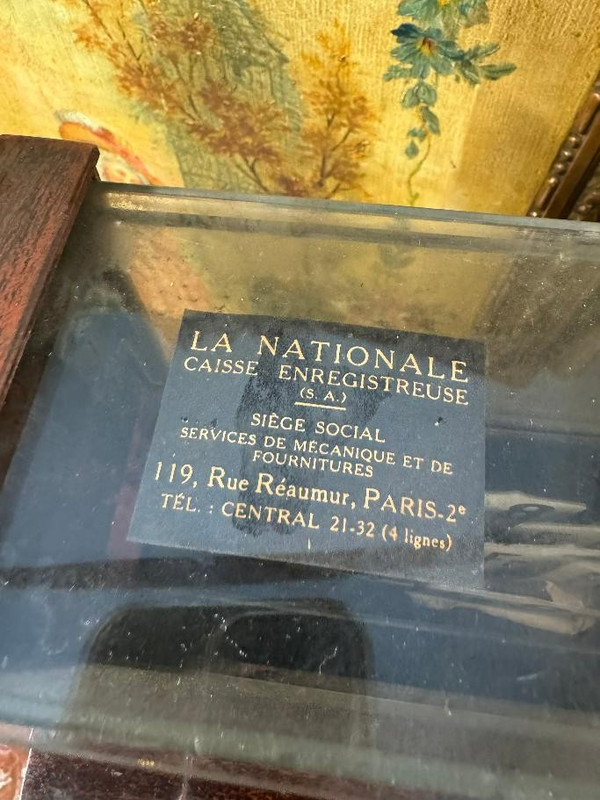 CAISSE ENREGISTREUSE MODELE NATIONAL