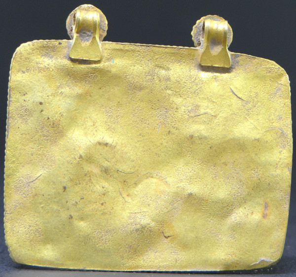 Art Gréco-bouddhique Du Gandhara, Ier Au IIIème Siècle De Notre ère, Pendentif En Or Repoussé.