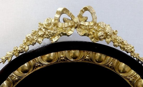  Petit Bureau de Dame en Poirier noirci, époque Napoléon III – Milieu XIXe 