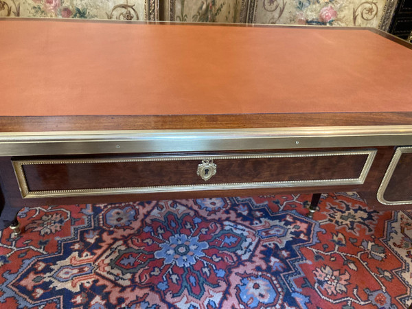 BUREAU PLAT TOUTES FACES DE STYLE LOUIS XVI