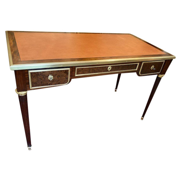 BUREAU PLAT TOUTES FACES DE STYLE LOUIS XVI