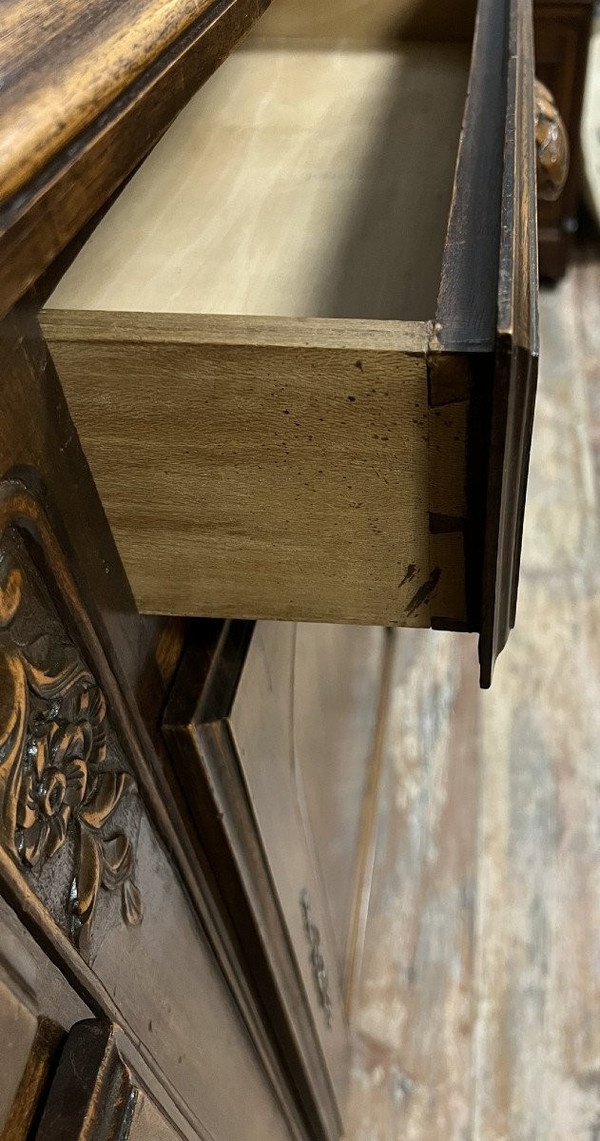 enfilade Provençale de style Louis XV en noyer époque XXeme siècle
