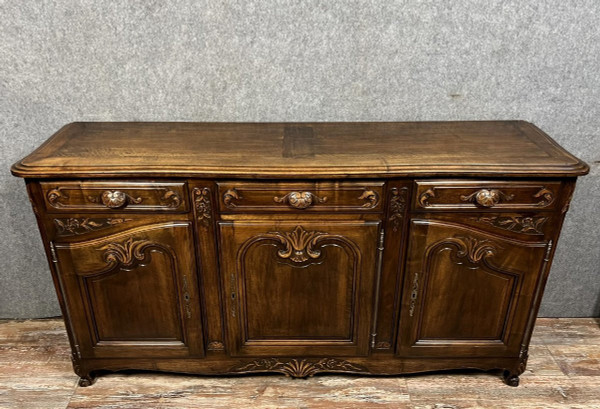 enfilade Provençale de style Louis XV en noyer époque XXeme siècle