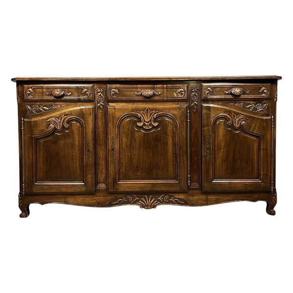 enfilade Provençale de style Louis XV en noyer époque XXeme siècle