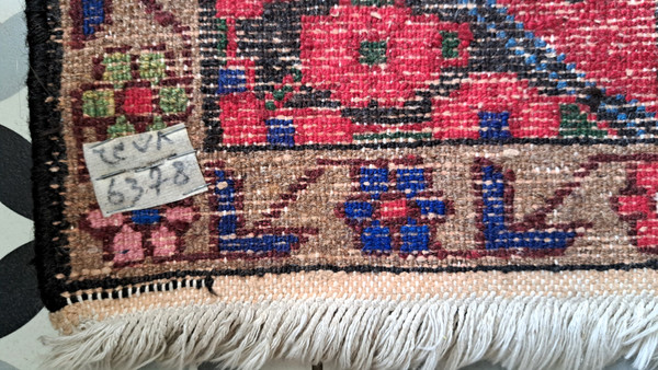Oriental wool handmade carpet from the 70's