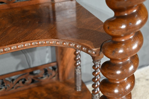 Fioriera in mogano, stile restauro - Metà del XIX secolo