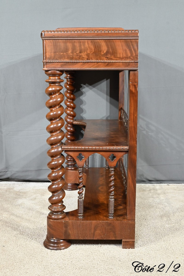 Fioriera in mogano, stile restauro - Metà del XIX secolo