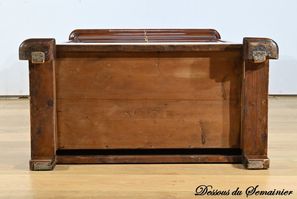 Semainier en Ronce d’Acajou, époque Restauration – 1ère Partie XIXe