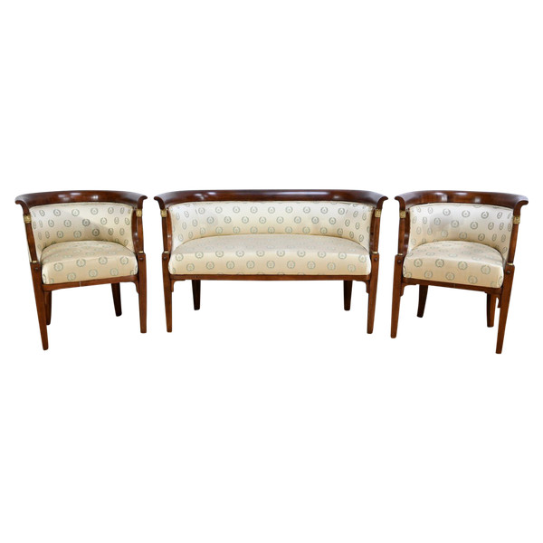 Stained Beech salon J&J Kohn, Empire style - Early 20th century