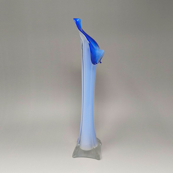 1960er Jahre Erstaunlich Jack in the Pulpit "Calla Lily" Vase aus Muranoglas