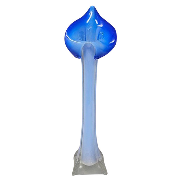 1960er Jahre Erstaunlich Jack in the Pulpit "Calla Lily" Vase aus Muranoglas