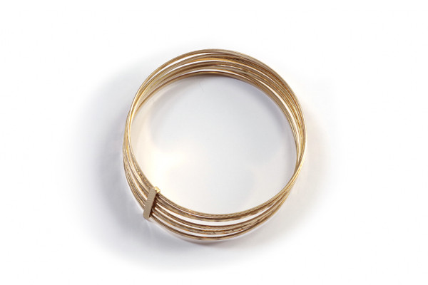 bracciale bangle in oro 18k, bracciale bangle, gioielli vintage, bracciale bangle di seconda mano