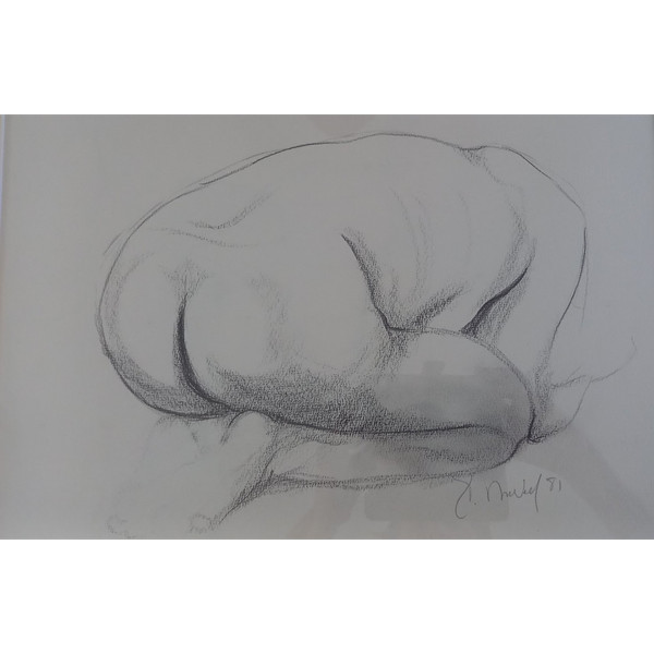 Studie eines weiblichen Aktes / Duval 1981