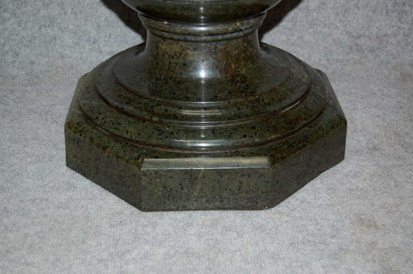 Large Fluted Marble Column, 19th Century 151 Cm