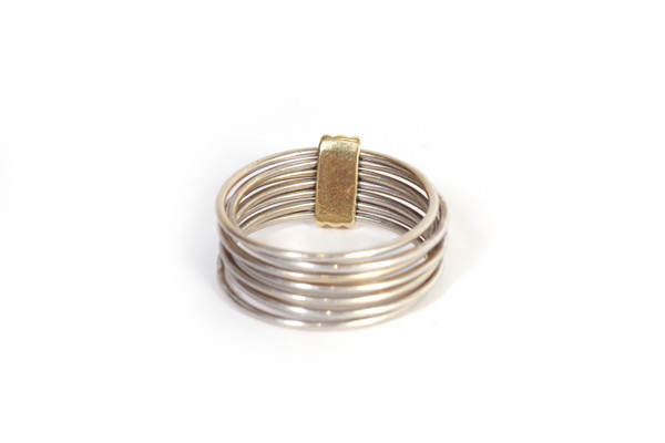 Anello Mauboussin 7 péchés de toi in oro 18 ct, anello firmato, diamanti, anello calendario settimanale, gioielli vintage