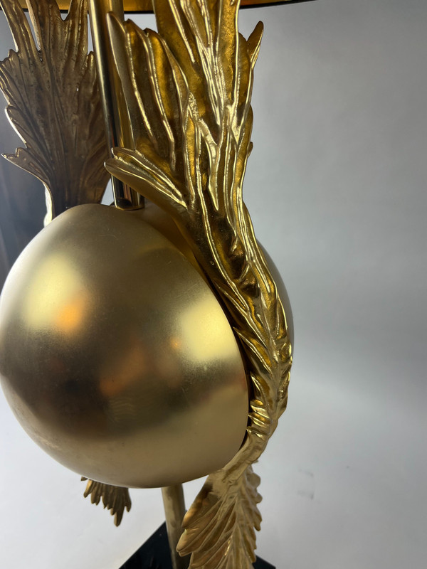 Lampe dorée à poser dans le gout de la Maison Charles 