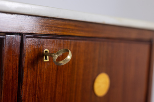 Credenza "trompe-l'oeil" in palissandro. 1950 circa. LS5875856T