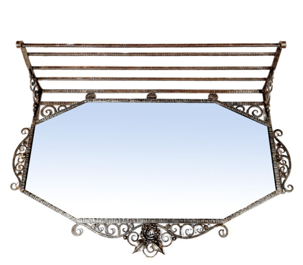 Miroir Art Déco Fer Forgé