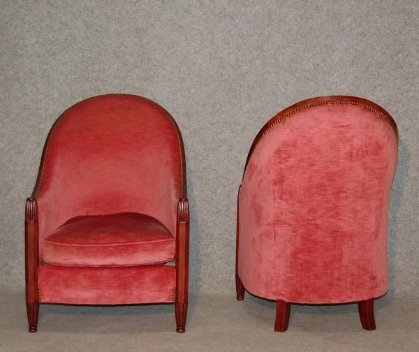 Fauteuils 1925 Par Dim René Joubert Et Philippe Petit