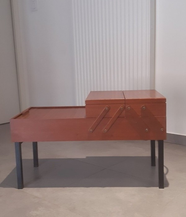 Meuble d appoint - travailleuse - boite de rangement