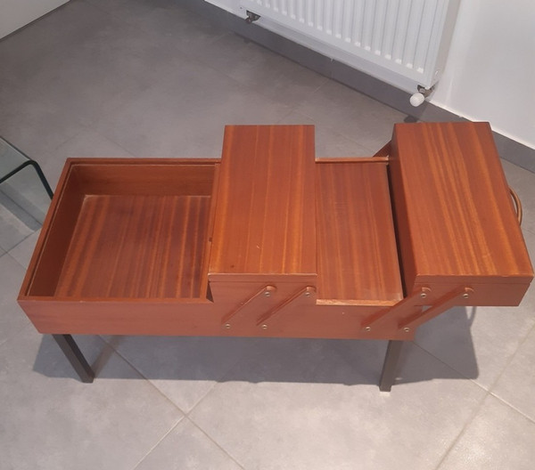Meuble d appoint - travailleuse - boite de rangement