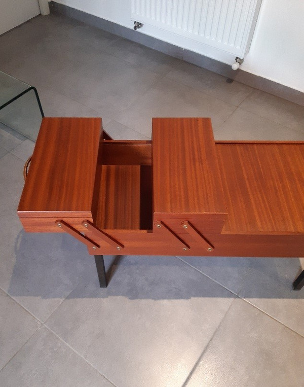 Meuble d appoint - travailleuse - boite de rangement
