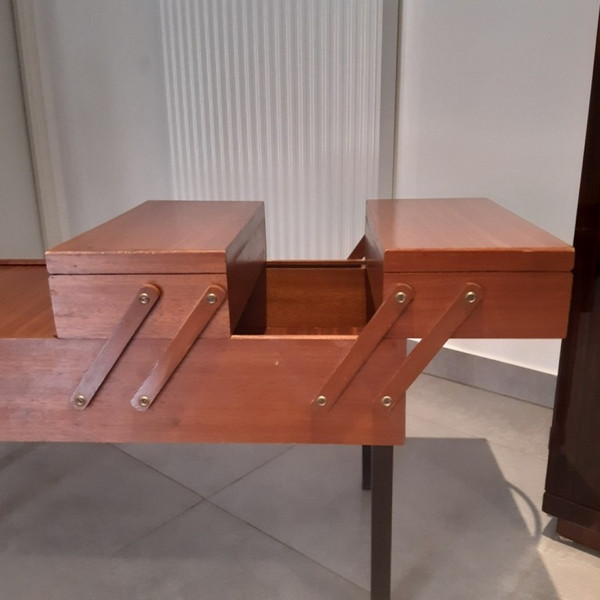 Meuble d appoint - travailleuse - boite de rangement