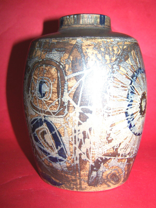 Art Deco stoneware vase from Royal Copenhagen