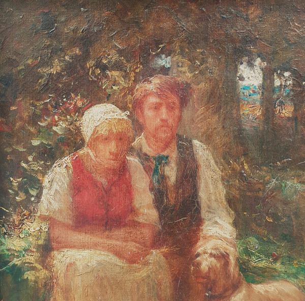 Emile TRONCY - La coppia di contadini