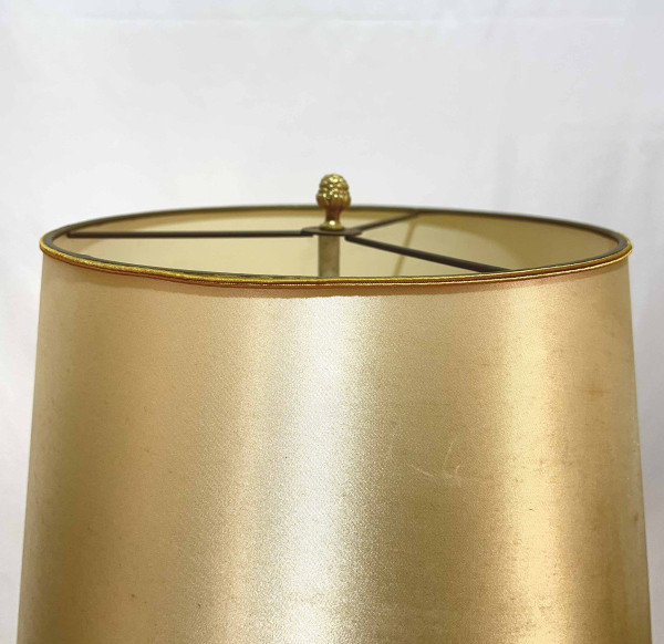 Lamp In Gilt And Patinated Bronze Auguste Delafontaine (1813-1892)