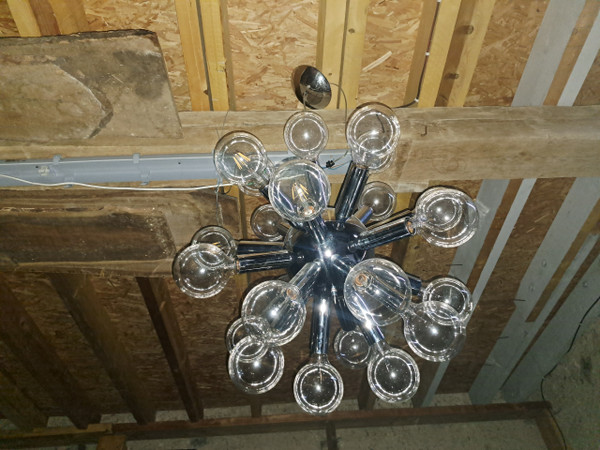 Vintage 24-light “Sputnik” Pendant Chandelier
