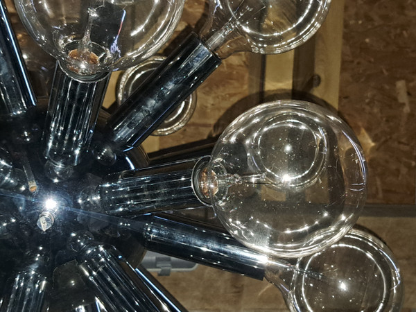 Vintage 24-light “Sputnik” Pendant Chandelier