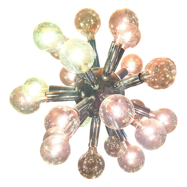 Vintage 24-light “Sputnik” Pendant Chandelier