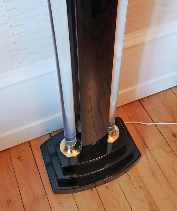 1970 Floor Lamp Lacquer And Lucite By Eric Maville And Jean Claude Mahey
