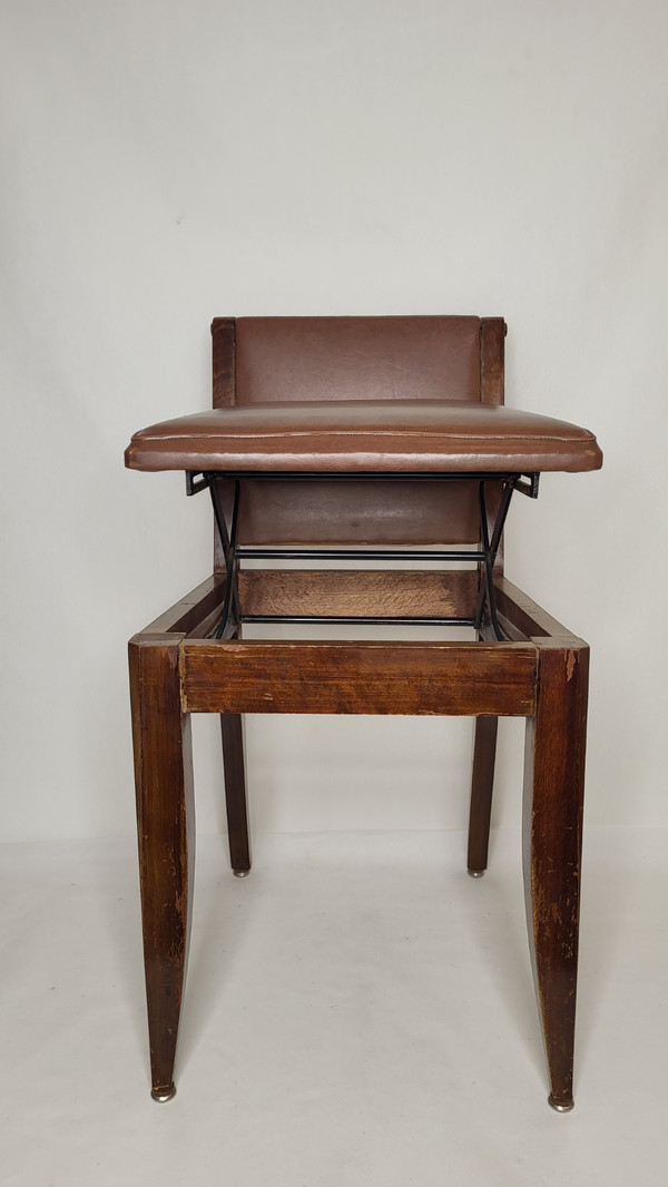 Piano chair / stool from the 50s