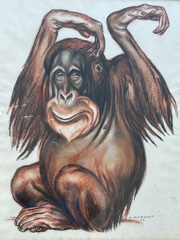André MARGAT (1903-1999), "Orang-Outan", 1929