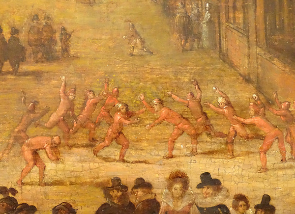 HSP Vue Carnaval Venise Att. Louis de Caullery école Flamande Palais XVIIè